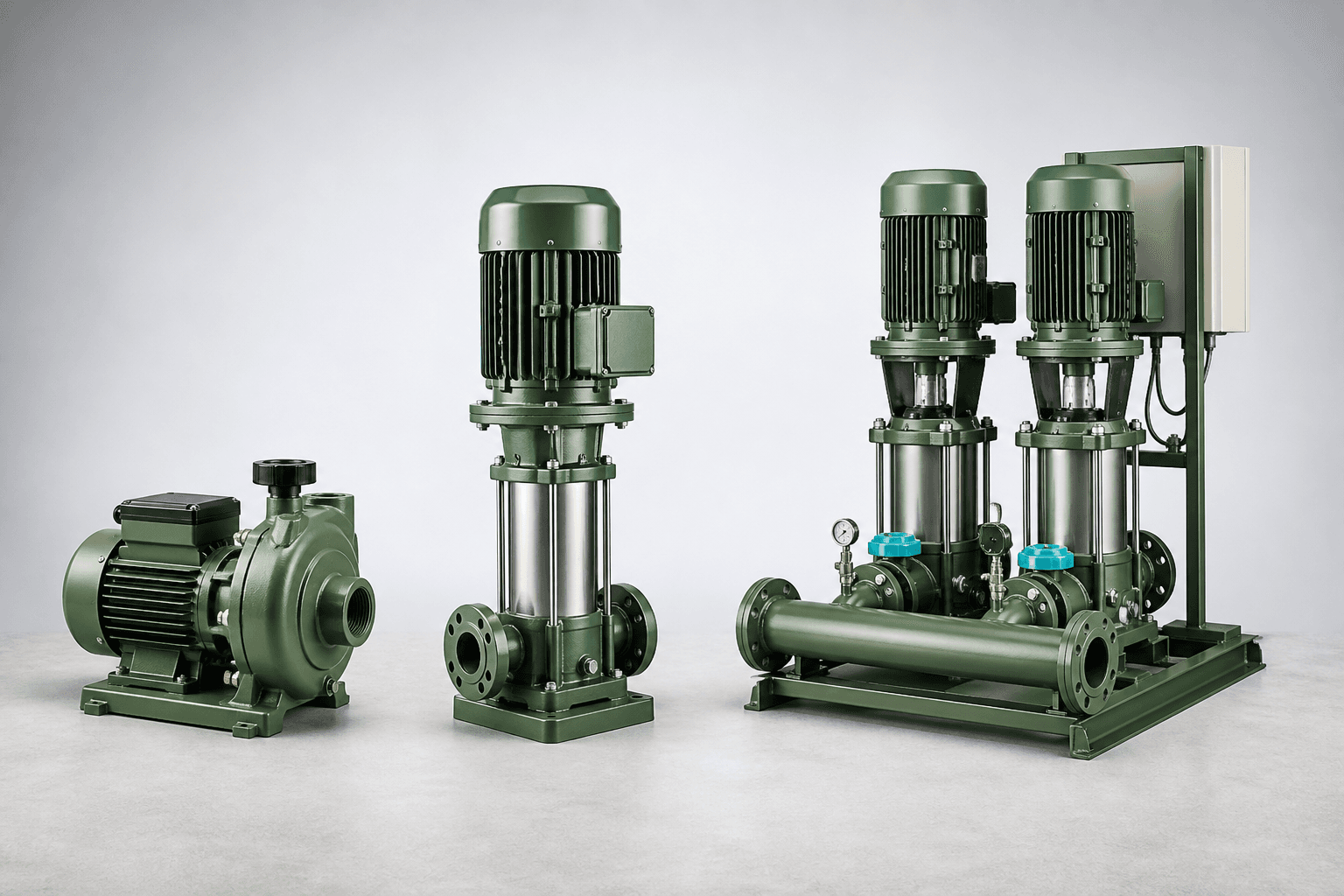 Wilo-Druckerhöhungsanlagen: Modelle Isar BOOST5, HiMulti und SiBoost im Vergleich