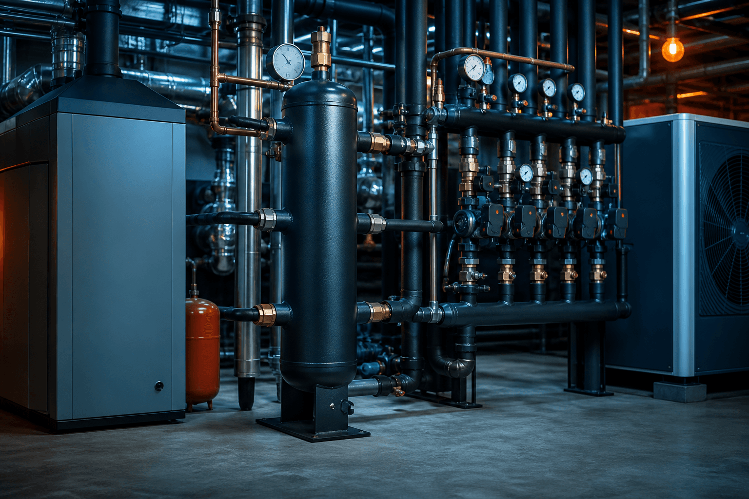 Was ist eine hydraulische Weiche? Warum wird sie in Heizkessel- und Wärmepumpensystemen eingesetzt?