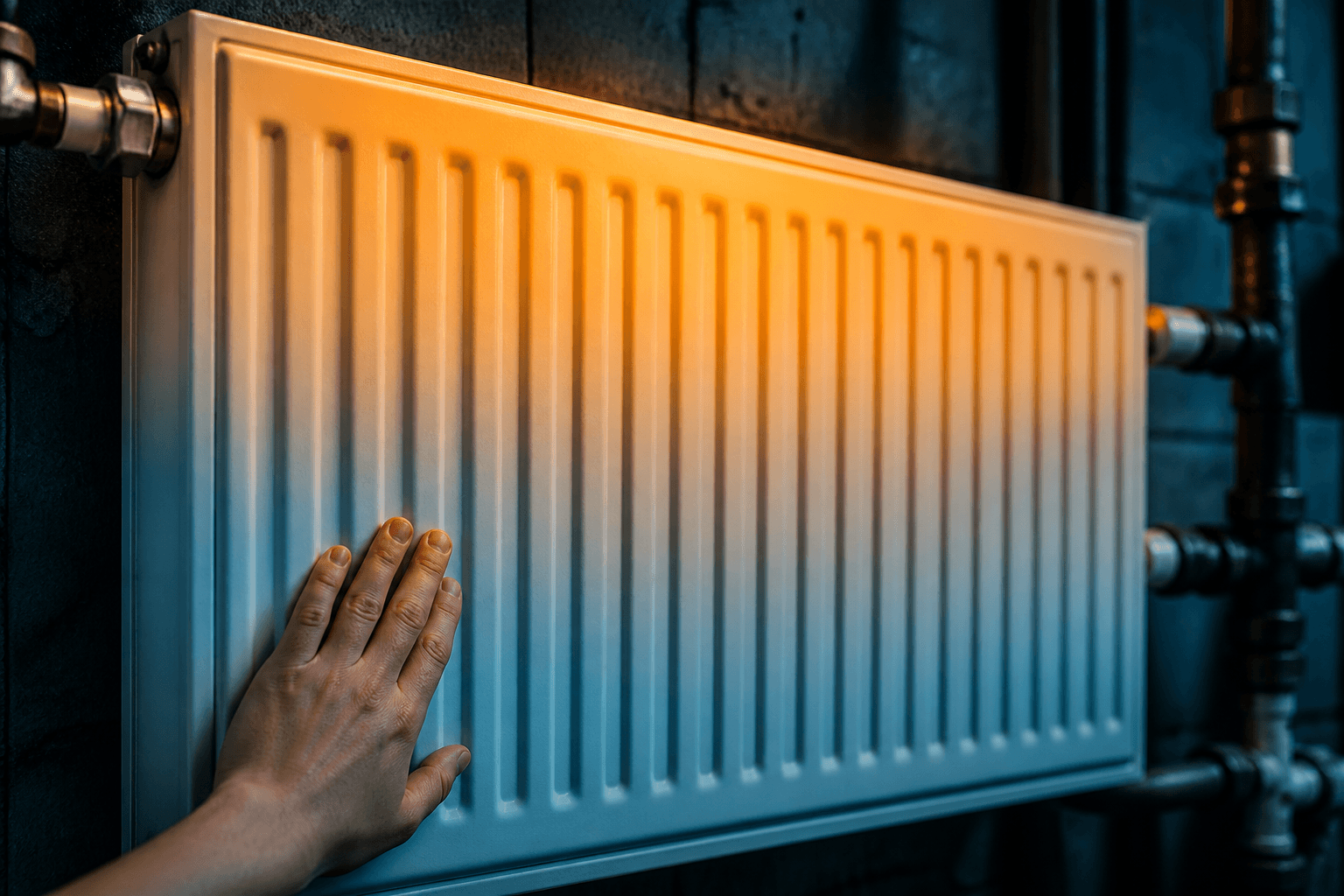 Heizkörper unten kalt, oben warm: Wie kommt es dazu und wie lässt es sich beheben?