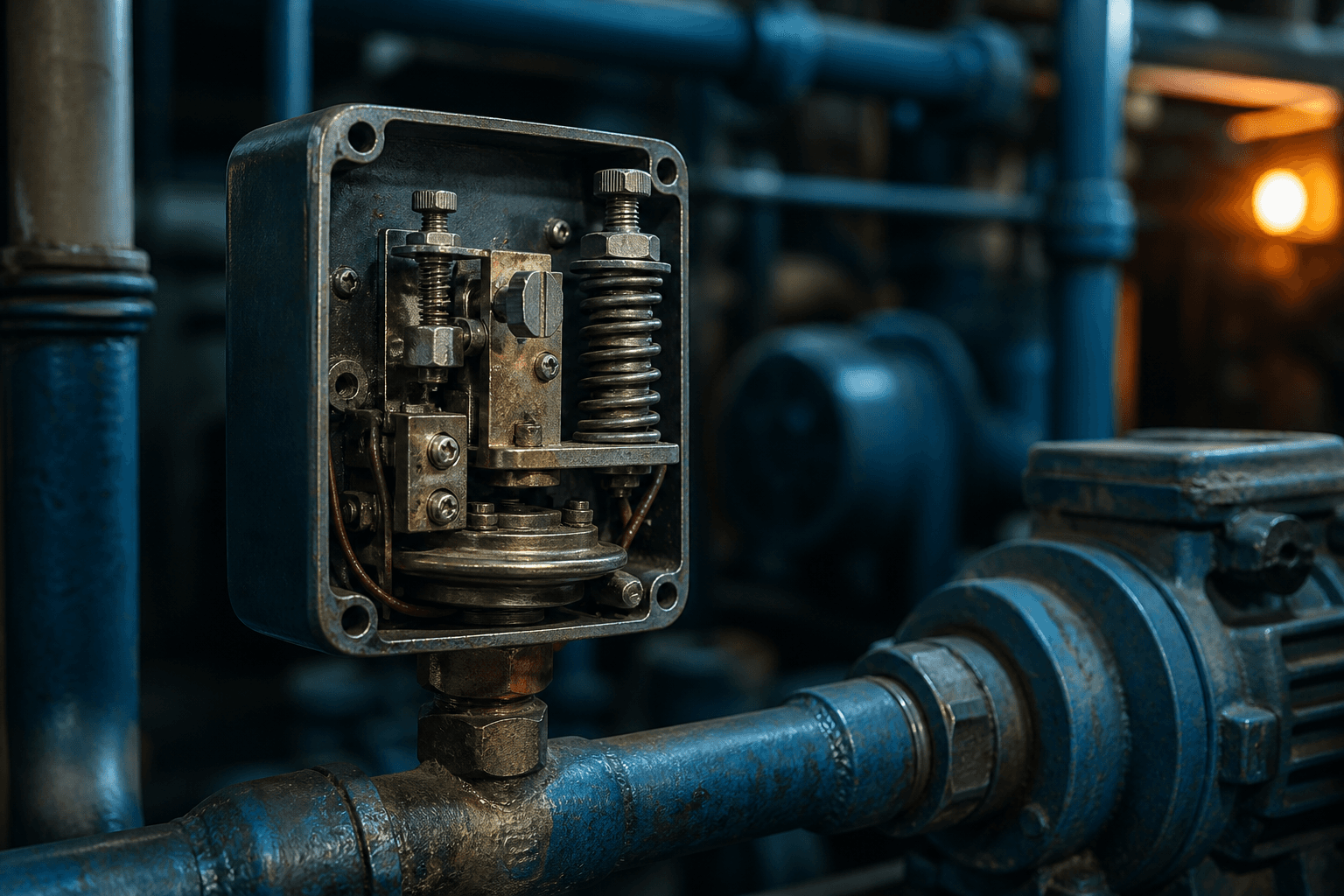 Was ist ein Druckschalter? Wie stellt man Danfoss KP35 und KP36 ein?