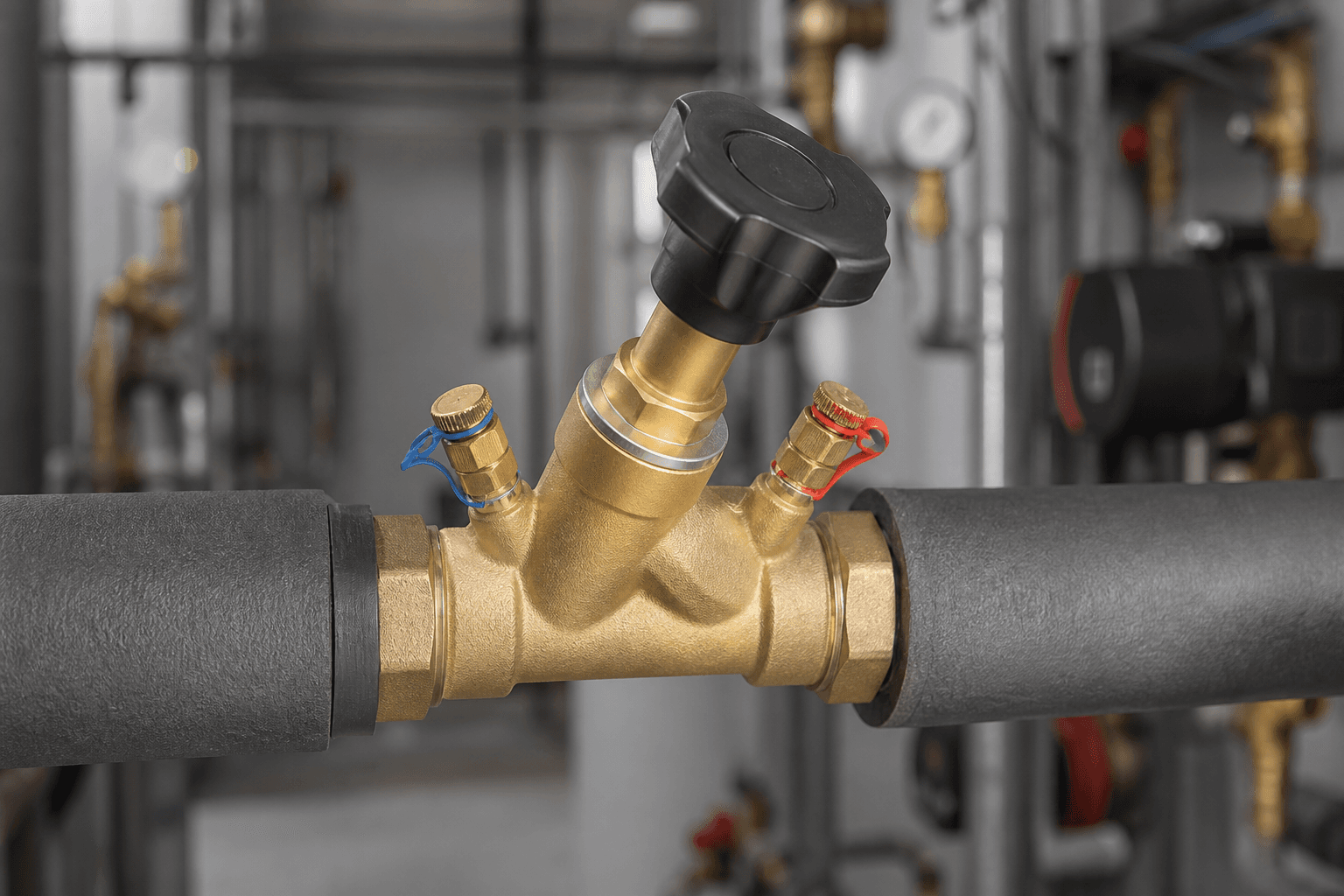 Was ist ein Danfoss-Strangregulierventil und warum wird es in Heiz- und Kühlsystemen eingesetzt?