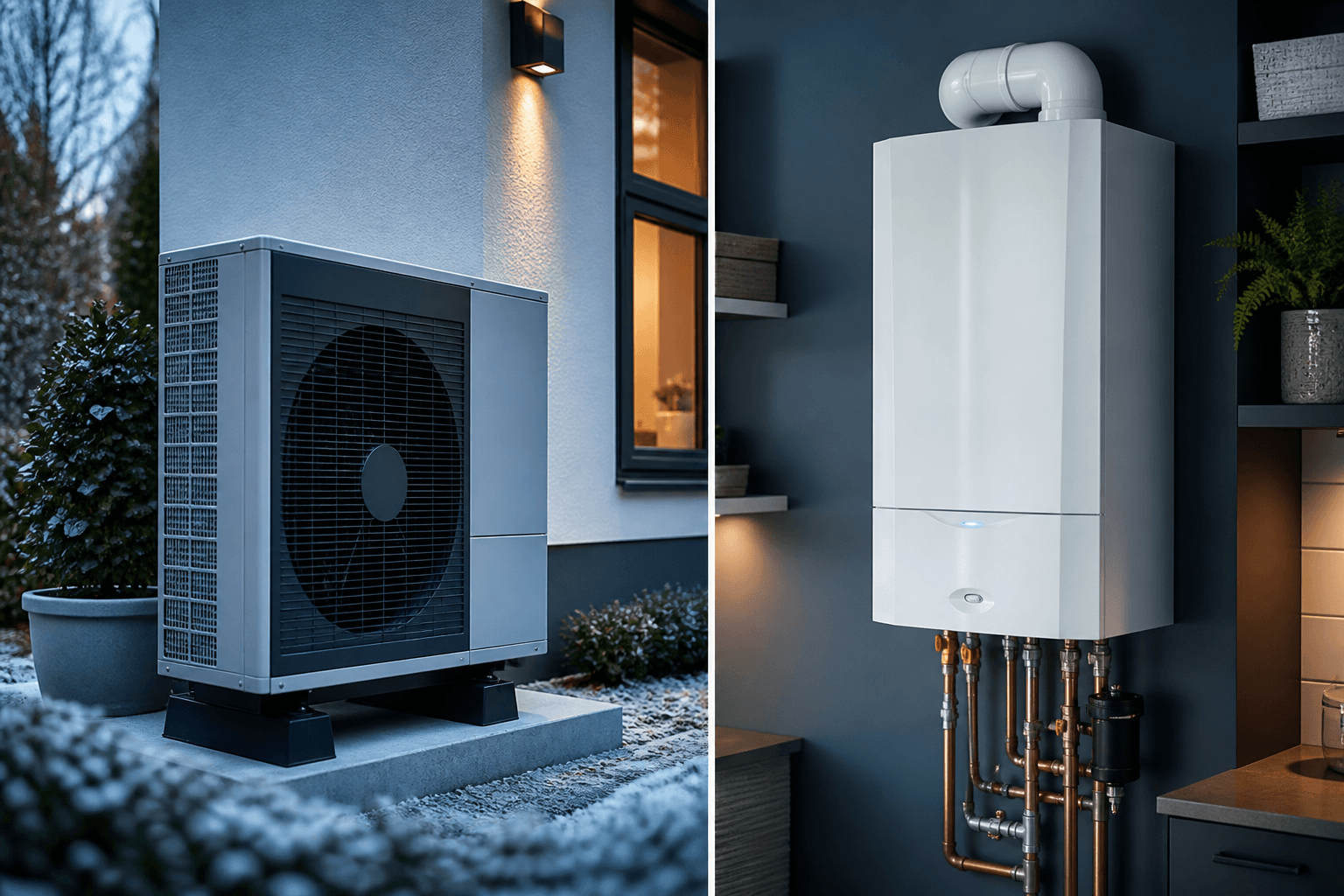 Wärmepumpe oder Kombitherme? Vergleich der Erdgas- und Stromkosten
