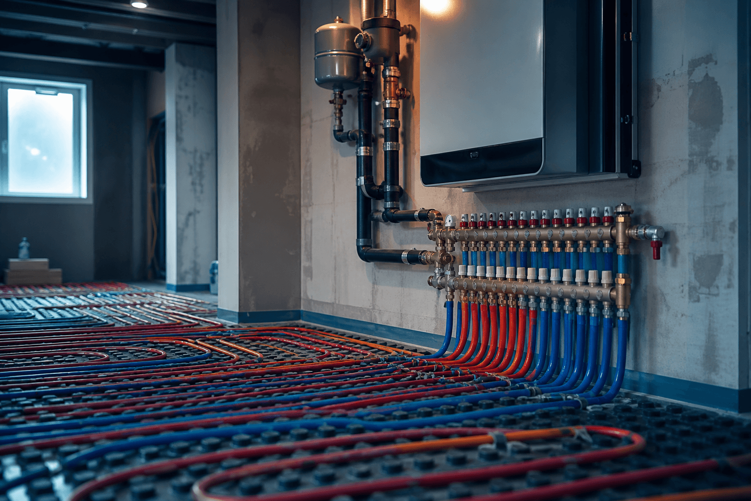 Wie funktioniert eine Wärmepumpe mit Fußbodenheizung? Wie richtet man das effizienteste System ein?