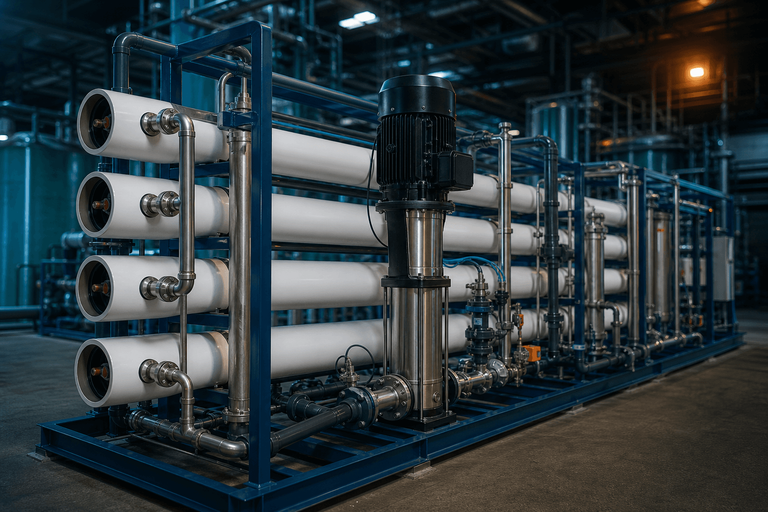 Was ist ein Umkehrosmose-System (RO)? Wie arbeiten industrielle RO-Systeme?