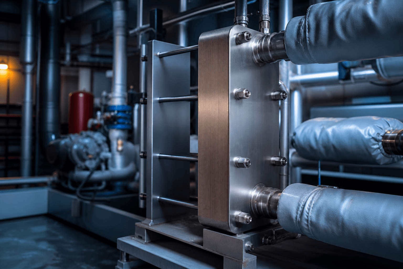 Was ist ein Plattenwärmeübertrager? Wie funktioniert er in Warmwasserspeichern und Heizsystemen?